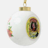 Boule En Céramique Poule de coq de Beethovehen Beethoven (Gauche)