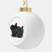 Boule En Céramique Poulets en coton (Droite)