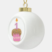 Boule En Céramique premier souvenir d'anniversaire (Droite)