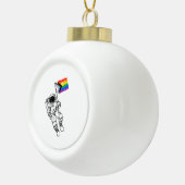Boule En Céramique Progrès Fierté Moonman désorganisé (Droite)