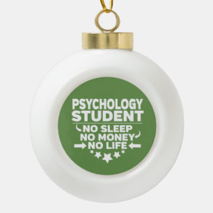 Boule En Céramique Psychologie Étudiant Pas de vie ou d'argent