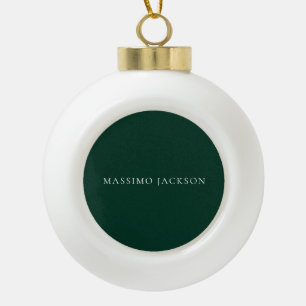 Boule En Céramique Regard esthétique moderne simple minimaliste vert