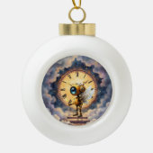 Boule En Céramique Robby the Winged Timekeeper – Wings of Time Series (Devant)