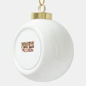 Boule En Céramique Saison citrouille Boho Automne (Droite)