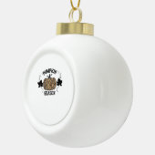 Boule En Céramique Saison citrouille Cheetah Imprimer Citrouille Auto (Droite)