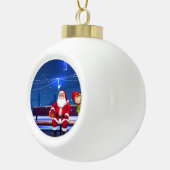 Boule En Céramique Santa Claus on Park (Droite)