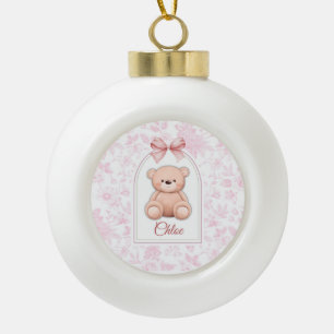 Boule En Céramique Scarlett Conception personnalisée d'ours en pelu