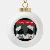 Boule En Céramique Scottish Terriers (Devant)