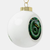 Boule En Céramique Serpent vert (Gauche)