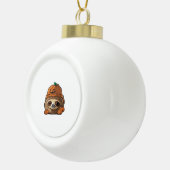 Boule En Céramique Sloth espuki sison halloween T-shirt classique (Droite)