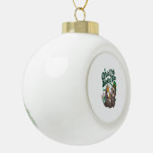 Boule En Céramique Sloth Irish Drinking St Patrick's Day (Gauche)