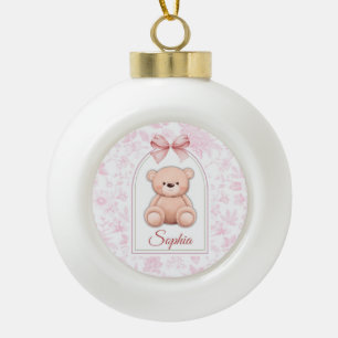 Boule En Céramique Sophia Conception personnalisée d'ours en peluch