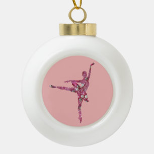 Boule En Céramique Sucre Plum Fairy Ballerina