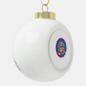 Boule En Céramique SYMBOLE DE Cravate-JOUR DE LA PARTENANCE Hippie (Gauche)