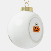 Boule En Céramique T-shirt Citrouille Halloween Sloth Classic (Gauche)