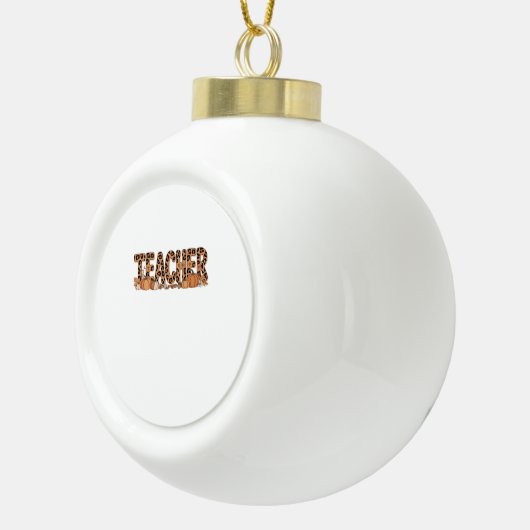 Boule En Céramique T-shirt trop grand pour l'enseignant (Droite)