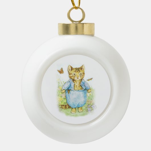 Boule En Céramique Tom Kitten in his Blue Suit by Beatrix Potter (Devant)
