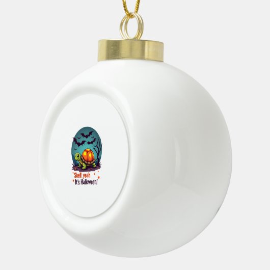 Boule En Céramique Tortue surprise éffrayante Shell (Droite)