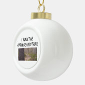 Boule En Céramique Traînée appalachienne d'ABH (Droite)