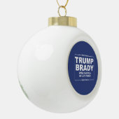 Boule En Céramique Trump Brady 2016 (Gauche)