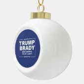 Boule En Céramique Trump Brady 2016 (Droite)