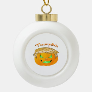 Boule En Céramique Trumpkin Classic - Sloth in a MAGA Casquette
