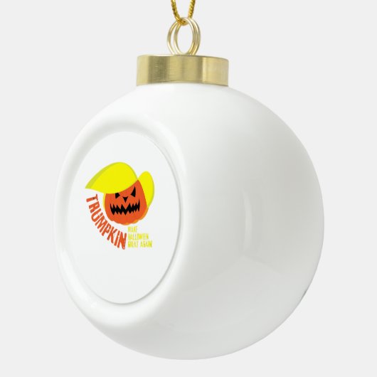 Boule En Céramique Trumpkin - Drôle Mash (Droite)