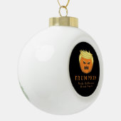 Boule En Céramique Trumpkin rend Halloween grand à nouveau - Déplaisa (Gauche)