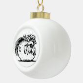 Boule En Céramique Ugly fantasy monstre drawing (Droite)