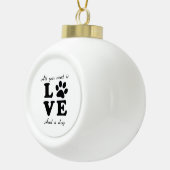 Boule En Céramique Un amour de chiens (Droite)