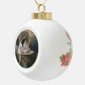 Boule En Céramique Un bébé d'eau et algues Bikini Sirène nymphe (Droite)