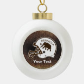 Boule En Céramique Université de Beringia (Devant)