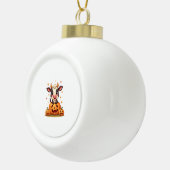 Boule En Céramique Vache citrouille Patch (Droite)