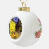 Boule En Céramique Van Gogh : Terrasse de café la nuit (Droite)