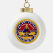 Boule En Céramique Vétérinaire de la 2e division blindée (Devant)