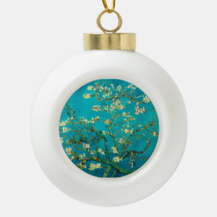 Boule En Céramique Vincent Van Gogh Blossoming Almond Tree Floral Art