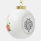 Boule En Céramique Vue du dessus du goupille russe (Gauche)