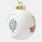 Boule En Céramique Vue du dessus du goupille russe (Droite)