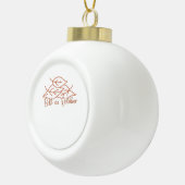 Boule En Céramique Whimsigoth Reader Moth Design Classic (Droite)