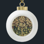Boule En Céramique William Morris Arbre De Vie Vintage Pré-Raphaélite<br><div class="desc">William Morris Tree Of Life Floral Art Vintage William Morris était un designer, un artiste, un écrivain et un socialiste anglais associé à la Fraternité pré-Raphaélite et au British Arts and Crafts Movement. Il a fondé une entreprise de design en partenariat avec l'artiste Edward Burne-Jones, et le poète et artiste...</div>