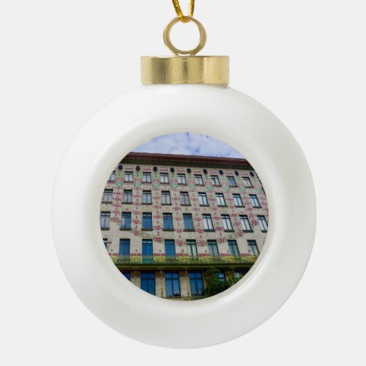 Boule En Céramique X.ITINERARIES : Otto Wagner, Linke Wienzeile 40 (Devant)