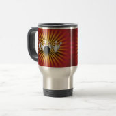 Boule et goupilles de bowling : modèle 3D : Tasse (Devant gauche)