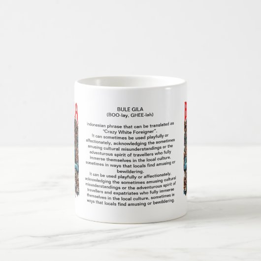 Boule Gila mug avec traduction anglaise (Centre)