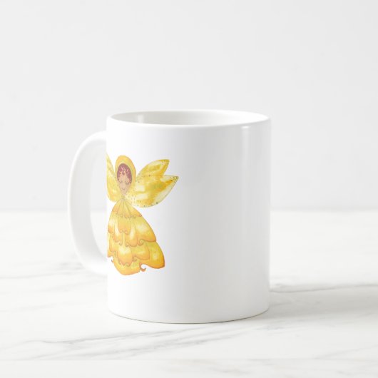 Boule jaune Pixie Mug (Devant gauche)