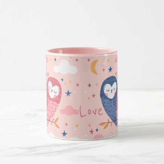 Boule mignonne Mug (Centre)
