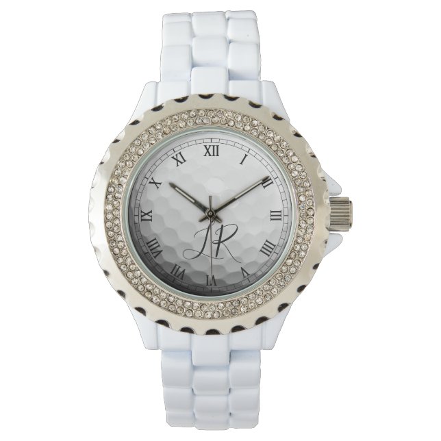 Boule personnalisée Thème Femmes Montre de Golf (devant)