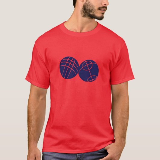 Boule petanque t-shirt (Voorkant)