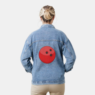 Boule rouge de Bowling