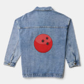 Boule rouge de Bowling (Verso)