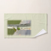 Bouleau au bord de la route (Serviette à main)